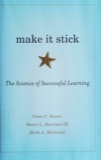 Cover of Make It Stick: The Science of Successful Learning