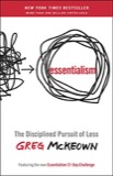 Cover of Essentialism: The Disciplined Pursuit of Less