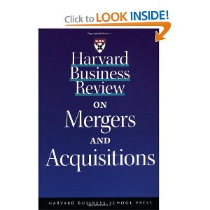 Cover of Harvard Business Review on Mergers & Acquisitions