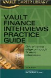 Cover of Vault Finance Interviews Practice Guide