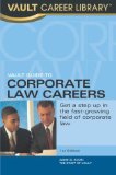 Cover of Vault Guide to Corporate Law Careers