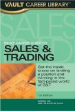 Cover of Vault Career Guide to Sales & Trading (Vault Career Library)