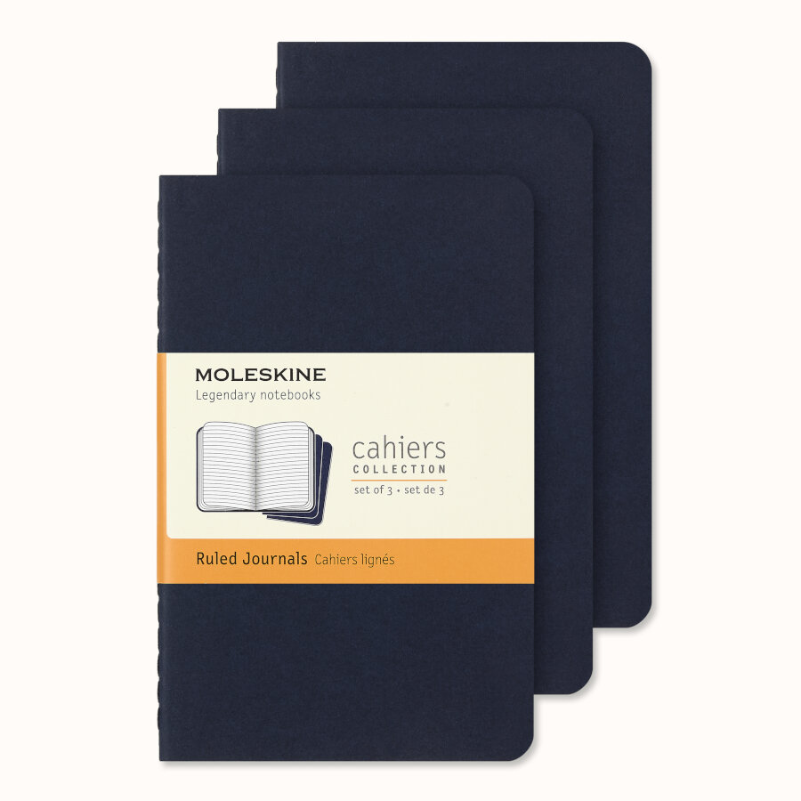 Moleskine Cahier Journal, Indigo Blue